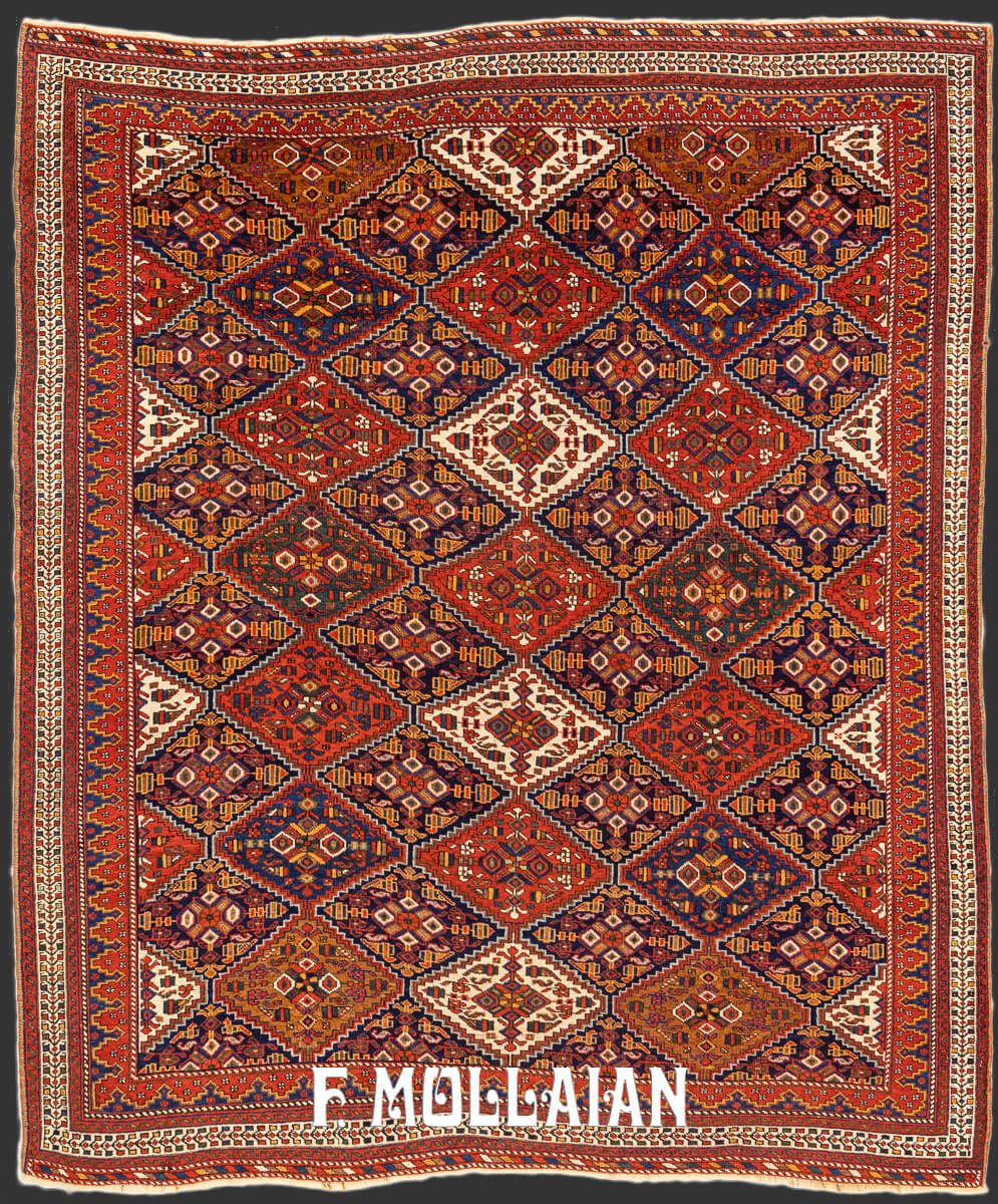 Antique Persian Rug Afshari Very Fine n°:771169